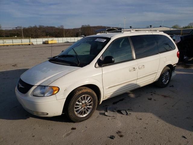 2C8GP64L02R731715 - 2002 CHRYSLER TOWN & COU LIMITED WHITE photo 1