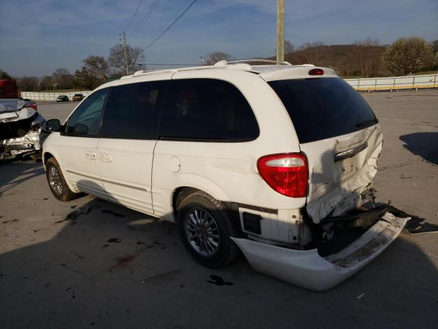 2C8GP64L02R731715 - 2002 CHRYSLER TOWN & COU LIMITED WHITE photo 2