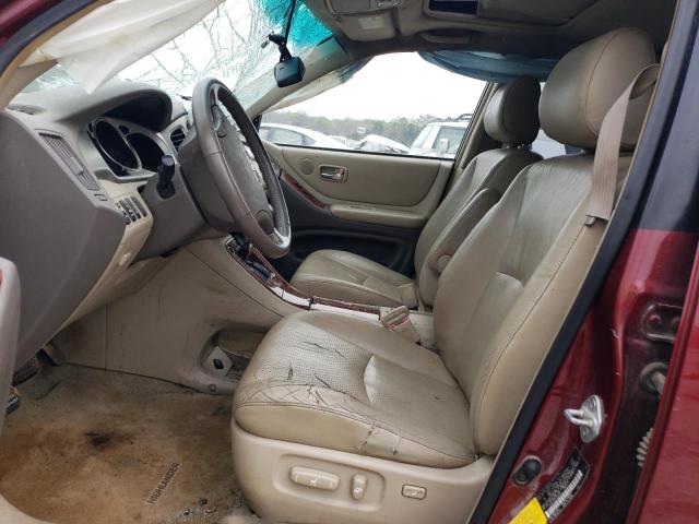 JTEEP21A970201941 - 2007 TOYOTA HIGHLANDER SPORT BURGUNDY photo 7