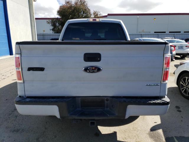 1FTFX1CF5DFE07245 - 2013 FORD F150 SUPER CAB GRAY photo 6