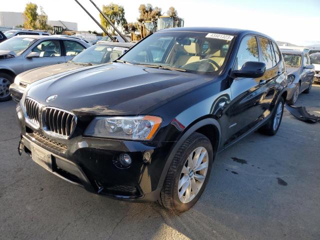 5UXWX9C59D0A12298 - 2013 BMW X3 XDRIVE28I BLACK photo 1