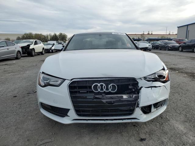 WAULFAFR8EA025654 - 2014 AUDI A5 PREMIUM PLUS WHITE photo 5