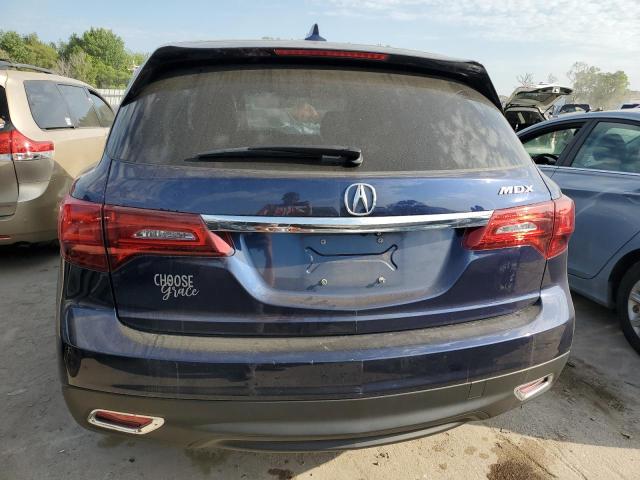 5FRYD3H44GB021525 - 2016 ACURA MDX TECHNOLOGY 蓝色 照片 6