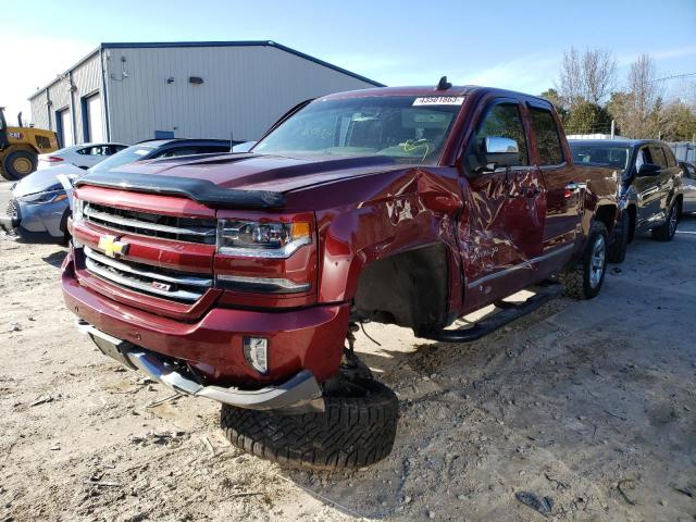 1GCVKSEC8HZ247434 - 2017 CHEVROLET SILVERADO K1500 LTZ RED photo 1