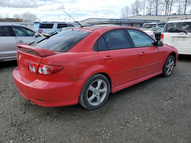 1YVHP84C855M60383 - 2005 MAZDA 6 I RED photo 3