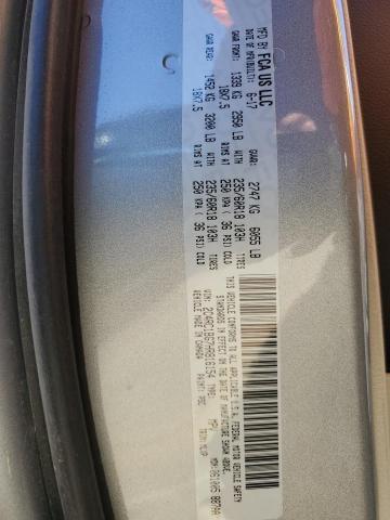 2C4RC1BG7HR816154 - 2017 CHRYSLER PACIFICA TOURING L SILVER photo 13