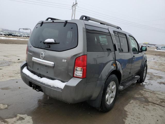5N1AR18B48C640997 - 2008 NISSAN PATHFINDER S 灰色 照片 3