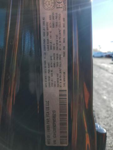 1C4HJXEN2PW595213 - 2023 JEEP WRANGLER SAHARA შავი ფოტო 13