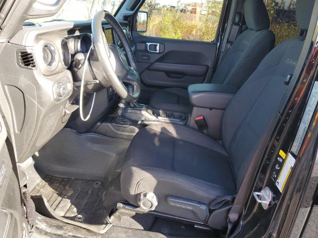 1C4HJXEN2PW595213 - 2023 JEEP WRANGLER SAHARA შავი ფოტო 7