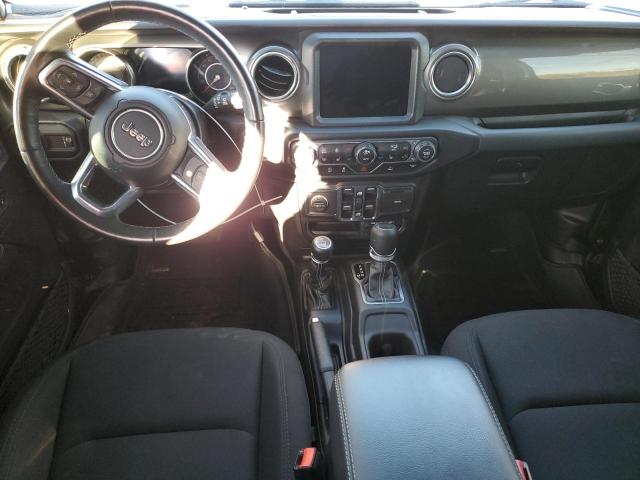 1C4HJXEN2PW595213 - 2023 JEEP WRANGLER SAHARA შავი ფოტო 8