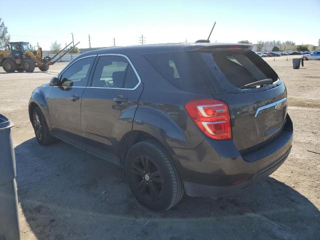 2GNALBEK4G6202771 - 2016 CHEVROLET EQUINOX LS GRAY photo 2