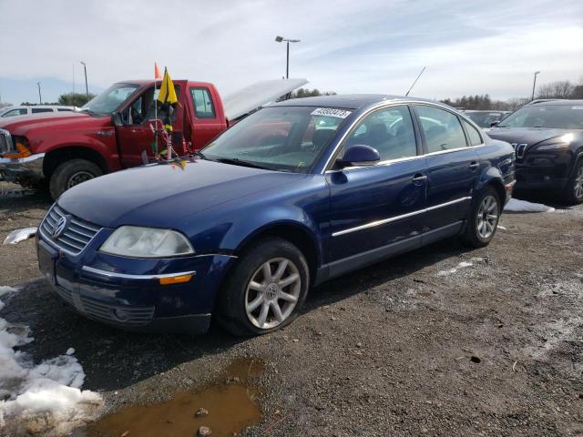 WVWPD63B84E282349 - 2004 VOLKSWAGEN PASSAT GLS BLUE photo 1