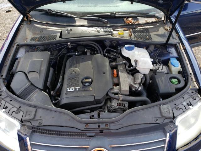 WVWPD63B84E282349 - 2004 VOLKSWAGEN PASSAT GLS BLUE photo 11