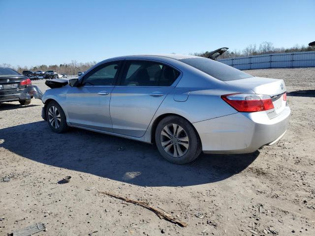 1HGCR2E38DA208596 - 2013 HONDA ACCORD LX SILVER photo 2