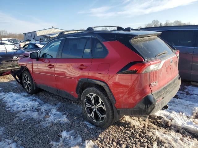 JTMFB3FV3MD047255 - 2021 TOYOTA RAV4 PRIME XSE RED photo 2