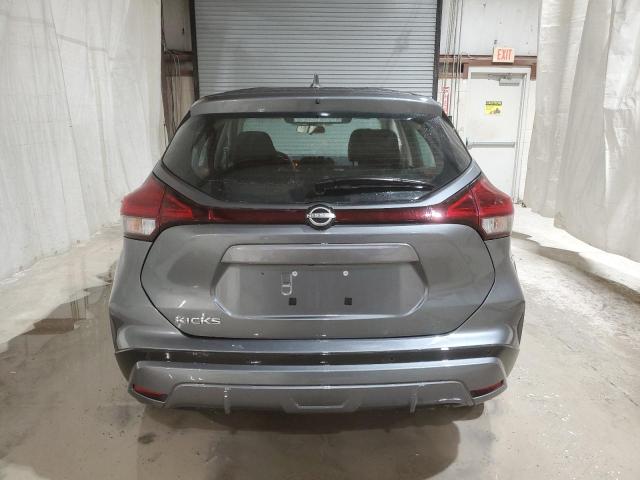 3N1CP5BV2NL500950 - 2022 NISSAN KICKS S GRAY photo 6