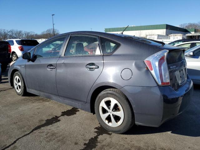 JTDKN3DU6D1624569 - 2013 TOYOTA PRIUS GRAY photo 2