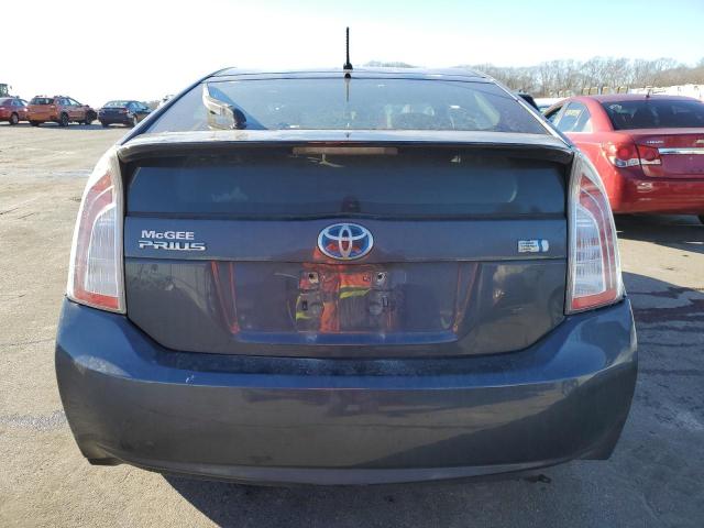 JTDKN3DU6D1624569 - 2013 TOYOTA PRIUS GRAY photo 6