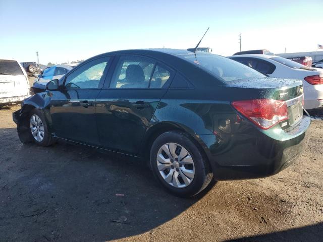 1G1PA5SH8E7474393 - 2014 CHEVROLET CRUZE LS GREEN photo 2