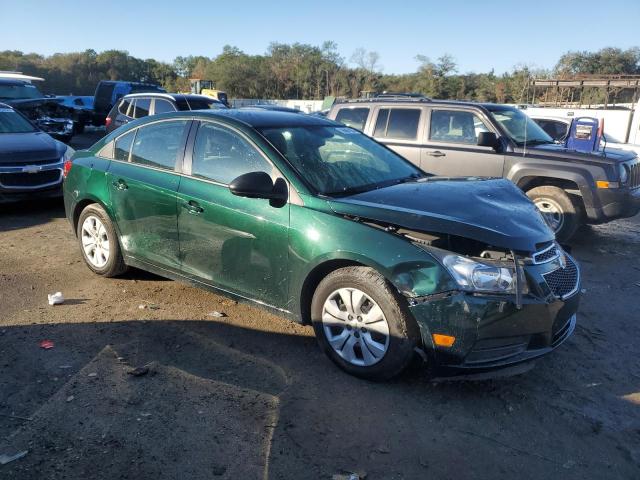 1G1PA5SH8E7474393 - 2014 CHEVROLET CRUZE LS GREEN photo 4