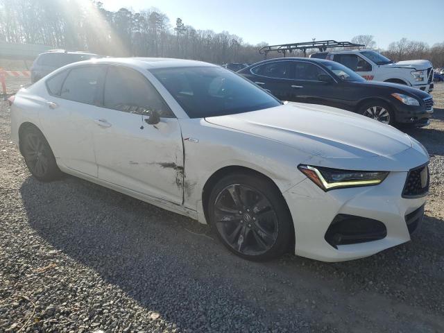 19UUB5F53MA013676 - 2021 ACURA TLX TECH A WHITE photo 4