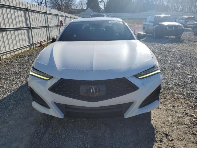 19UUB5F53MA013676 - 2021 ACURA TLX TECH A WHITE photo 5