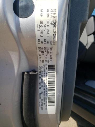 1J8HG48K17C700963 - 2007 JEEP COMMANDER 银色 照片 10