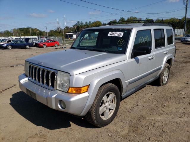 1J8HG48K17C700963 - 2007 JEEP COMMANDER 银色 照片 2