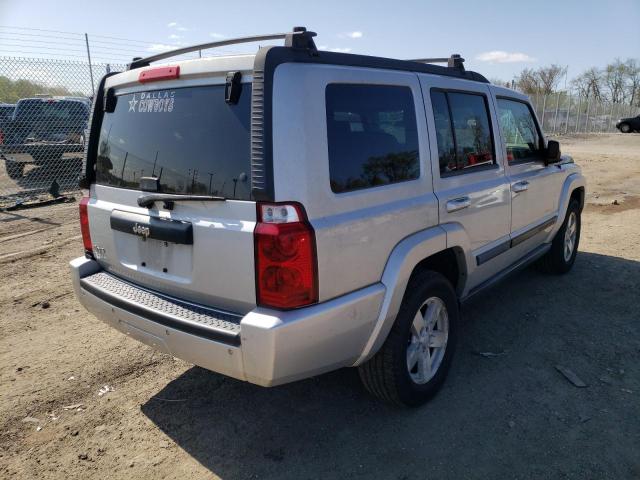 1J8HG48K17C700963 - 2007 JEEP COMMANDER 银色 照片 4