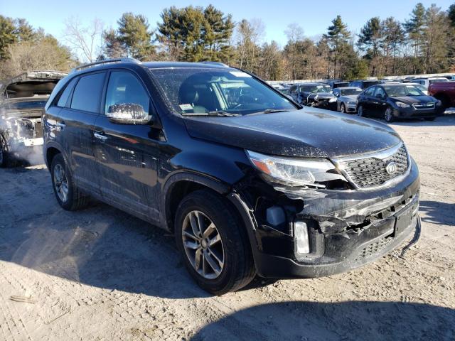 5XYKT3A67FG656459 - 2015 KIA SORENTO LX BLACK photo 4