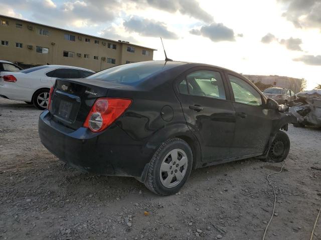 1G1JA5SG7D4255728 - 2013 CHEVROLET SONIC LS 黑色 照片 3