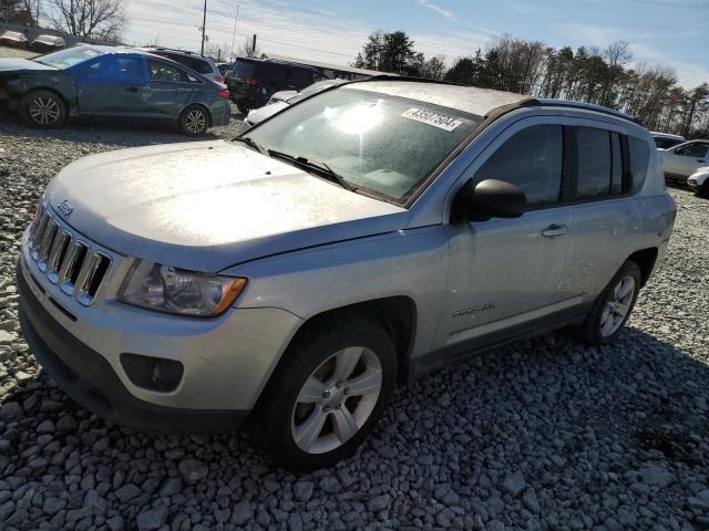 1C4NJCEB6CD665660 - 2012 JEEP COMPASS LATITUDE SILVER photo 1