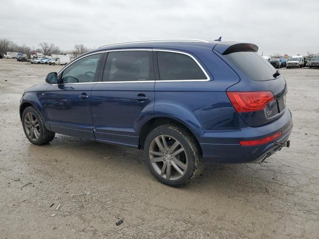 WA1WMAFEXBD001945 - 2011 AUDI Q7 PRESTIGE BLUE photo 2
