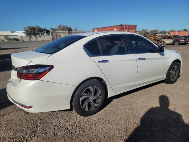 1HGCR2F31GA169885 - 2016 HONDA ACCORD LX WHITE photo 3