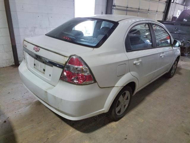 KL1TD5DE0BB165775 - 2011 CHEVROLET AVEO LS 白色 照片 4