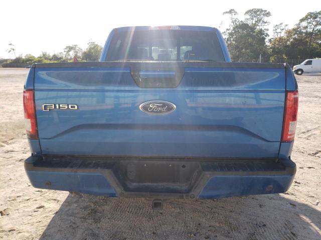 1FTEW1CP3GKE53353 - 2016 FORD F150 SUPERCREW BLUE photo 6
