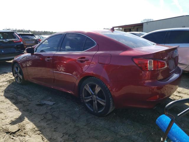 JTHBF5C28C5182456 - 2012 LEXUS IS 250 RED photo 2