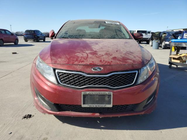 5XXGR4A63DG108647 - 2013 KIA OPTIMA SX RED photo 5