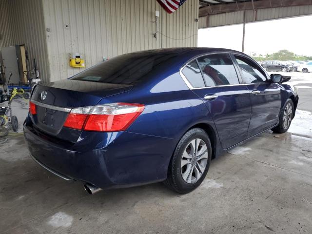 1HGCR2F36FA261699 - 2015 HONDA ACCORD LX BLUE photo 3