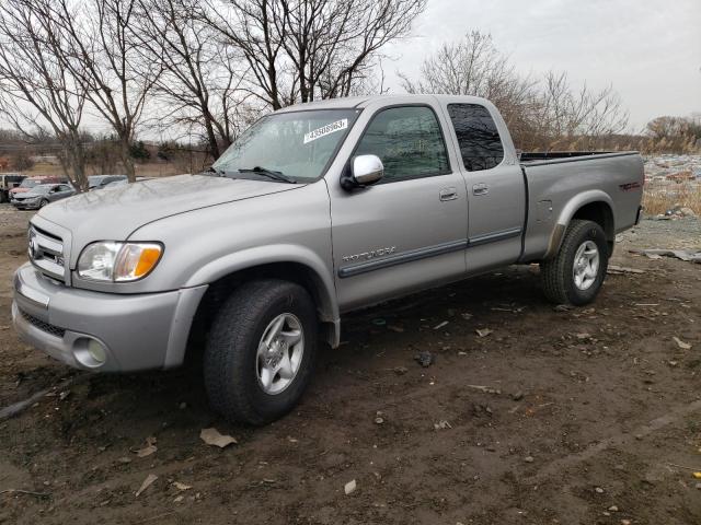 5TBBT44104S439835 - 2004 TOYOTA TUNDRA ACCESS CAB SR5 SILVER photo 1