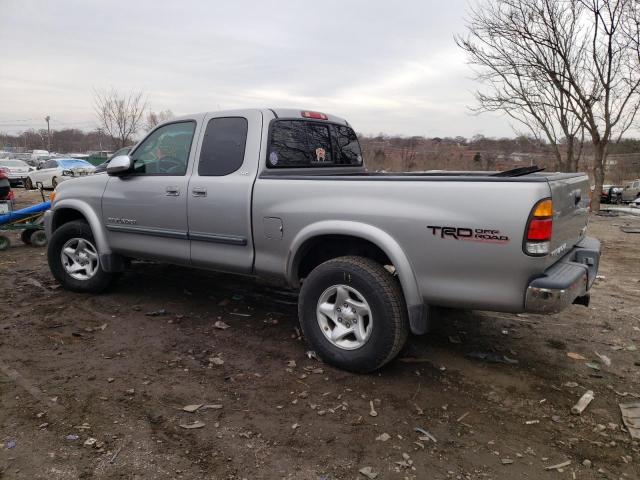 5TBBT44104S439835 - 2004 TOYOTA TUNDRA ACCESS CAB SR5 SILVER photo 2