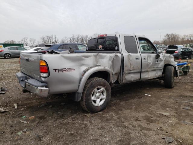 5TBBT44104S439835 - 2004 TOYOTA TUNDRA ACCESS CAB SR5 SILVER photo 3