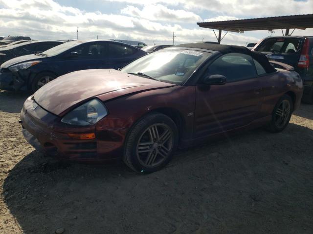 4A3AE55H84E062141 - 2004 MITSUBISHI ECLIPSE SPYDER GT MAROON photo 1