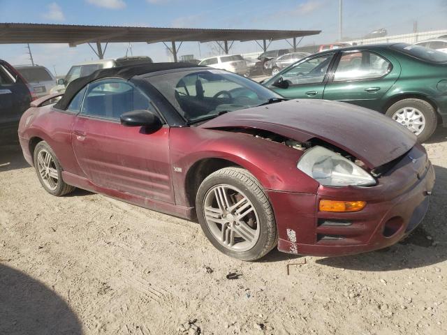 4A3AE55H84E062141 - 2004 MITSUBISHI ECLIPSE SPYDER GT MAROON photo 4