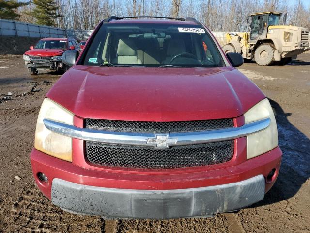 2CNDL13FX56189068 - 2005 CHEVROLET EQUINOX LS RED photo 5