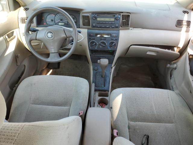 2T1BR32E95C414190 - 2005 TOYOTA COROLLA CE TAN photo 8