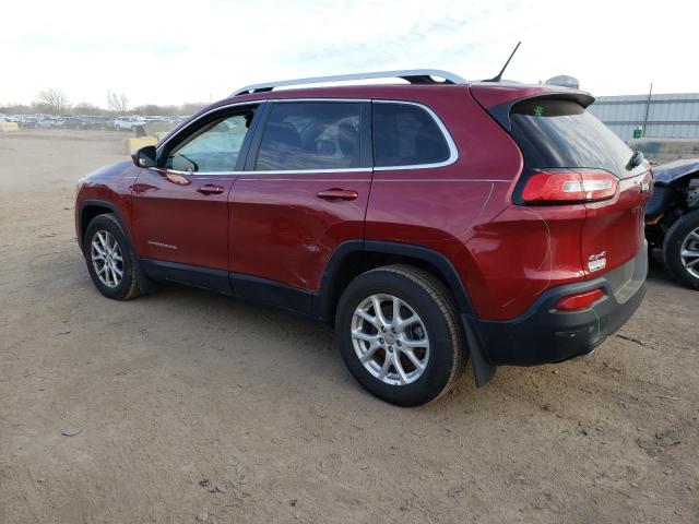 1C4PJMCS0EW247202 - 2014 JEEP CHEROKEE LATITUDE RED photo 2