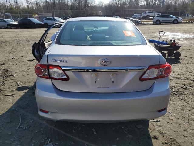 2T1BU4EE5DC052518 - 2013 TOYOTA COROLLA BASE 银色 照片 6