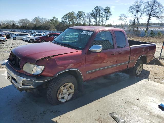 5TBRN34102S264745 - 2002 TOYOTA TUNDRA ACCESS CAB SR5 RED photo 1