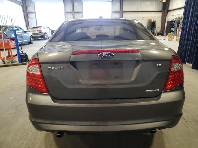 3FAHP0HG0CR292050 - 2012 FORD FUSION SE GRAY photo 6